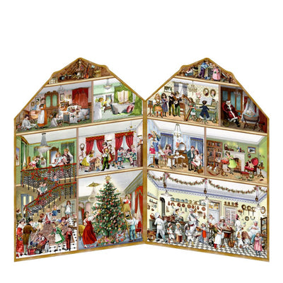 Aufstelladventskalender Weihnachten bei uns Zuhaus