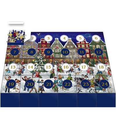 Coppenrath Puzzle Adventskalender Winterabend in der Stadt