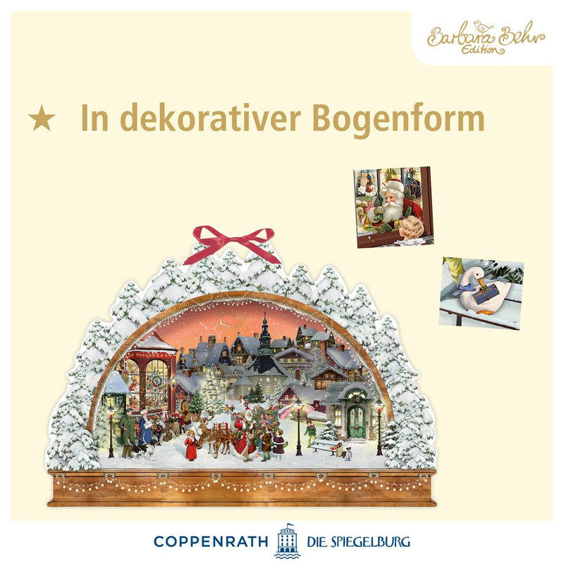 Wandadventskalender Lichterbogen