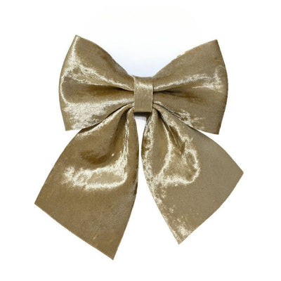 Schleife zum Aufhängen H 24 cm goldfarben
