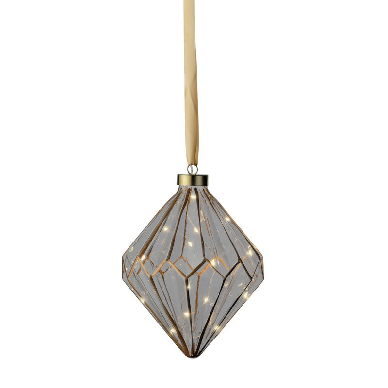 Micro LED Diamant zum Aufhängen transparent