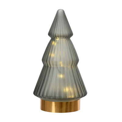 LED Tannenbaum Dunkelgrau mit Timer