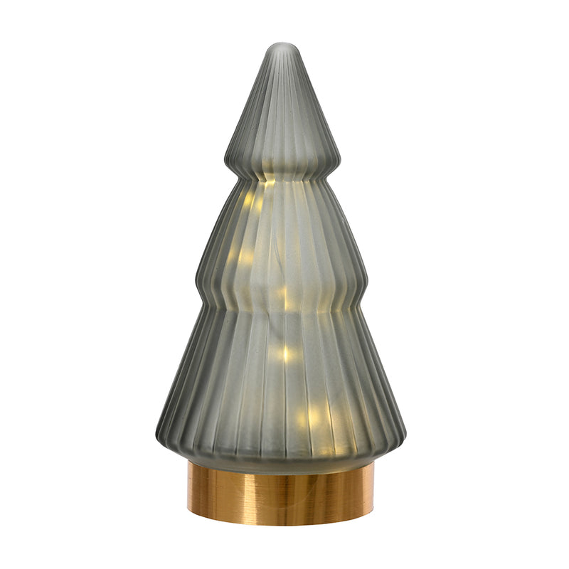 LED Tannenbaum Dunkelgrau mit Timer