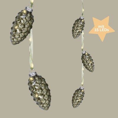 Micro LED Bündel Zapfen zum Aufhängen grün