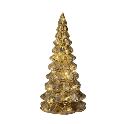 Micro LED Tannenbaum H 21 cm goldfarben