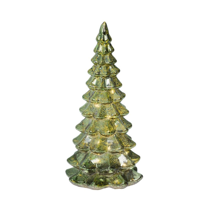 Micro LED Tannenbaum H 21 cm grün