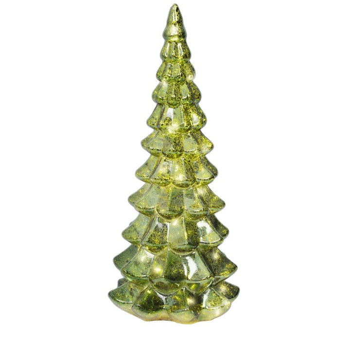 Micro LED Tannenbaum H 32 cm grün