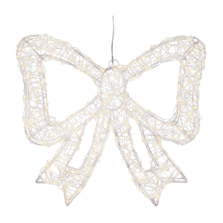 Micro LED Schleife silberfarben