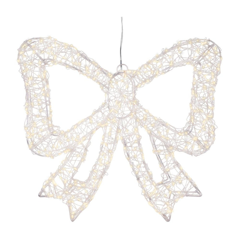 Micro LED Schleife silberfarben
