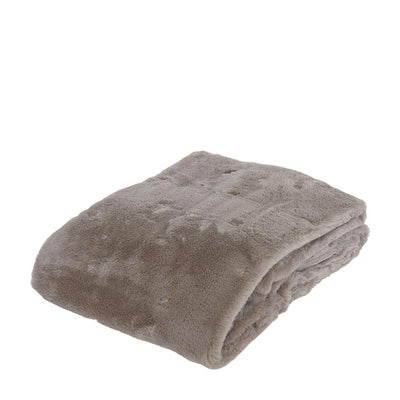Nordic Weihnachtsdecke Juna beige