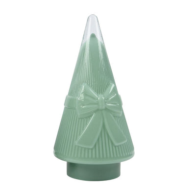 Tanne mit Schleife hellgrün 30 cm