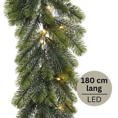 LED Girlande Winterwald 180 cm Outdoor