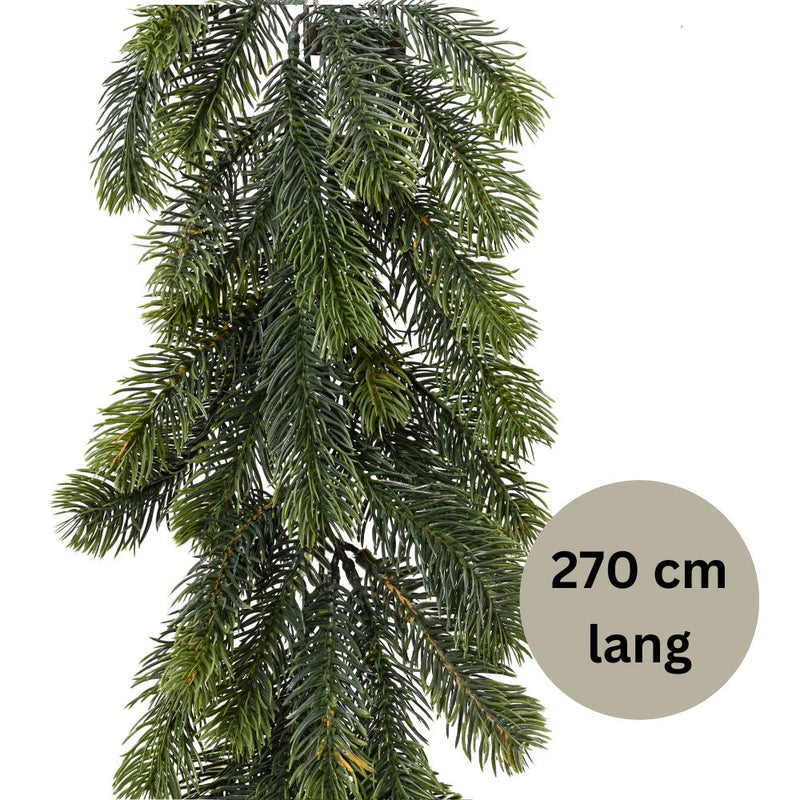 Tannen-Girlande 270 cm Outdoor