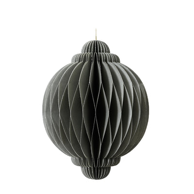 Dekohänger Zwiebel graugrün 15 cm