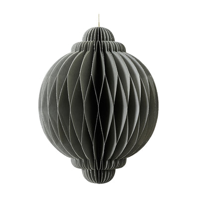 Dekohänger Zwiebel graugrün 20 cm