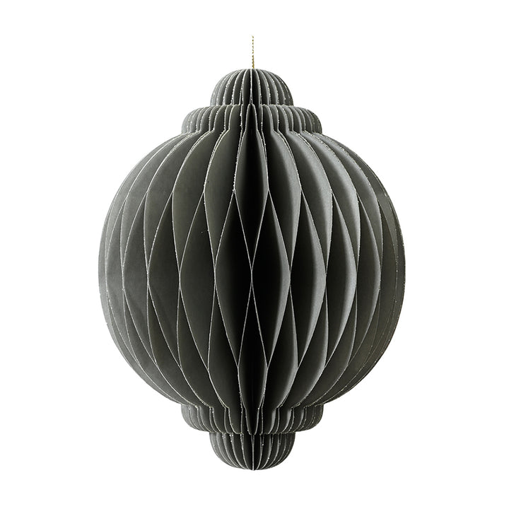 Dekohänger Zwiebel graugrün 20 cm