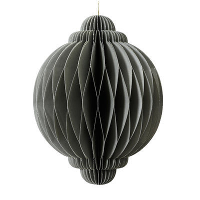 Dekohänger Zwiebel graugrün 40 cm