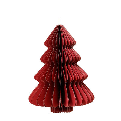 Dekohänger Tanne rot 15 cm