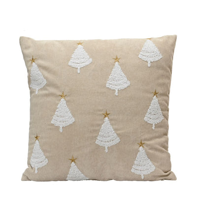 Kissen Tannenwald beige