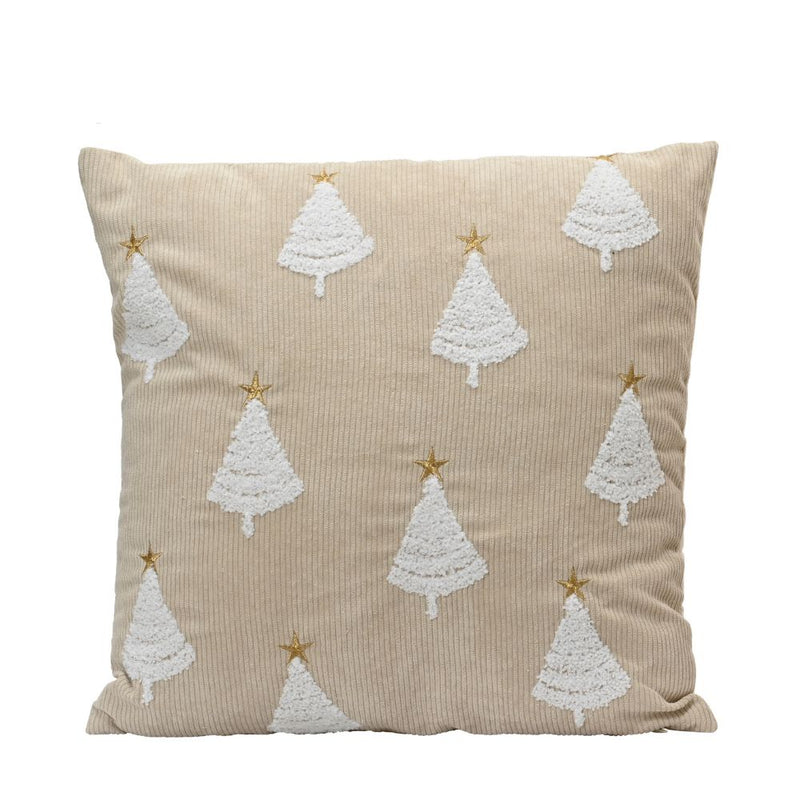 Kissen Tannenwald beige