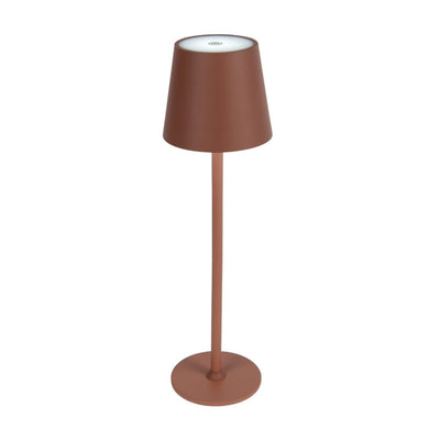 Wiederaufladbare Tischlampe LED H 37 cm terra