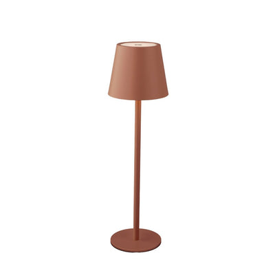Wiederaufladbare Tischlampe LED H 27 cm terra