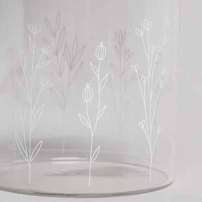 Eulenschnitt Vorratsglas Blumenwiese 13 cm