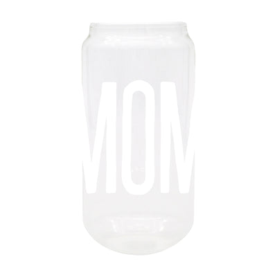 Eulenschnitt Hohes Trinkglas Mom