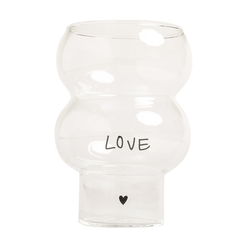 Eulenschnitt Double Bubble Glas Love