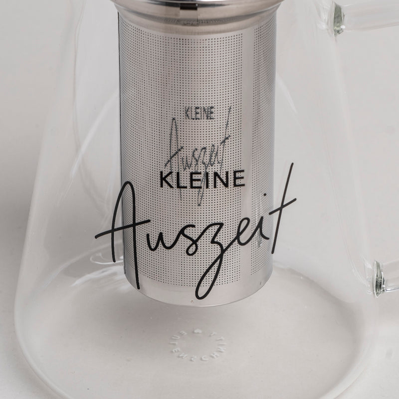Eulenschnitt Teekanne Kleine Auszeit