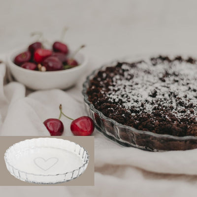 Eulenschnitt Tarteform klein Herz