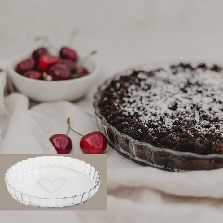 Eulenschnitt Tarteform klein Herz
