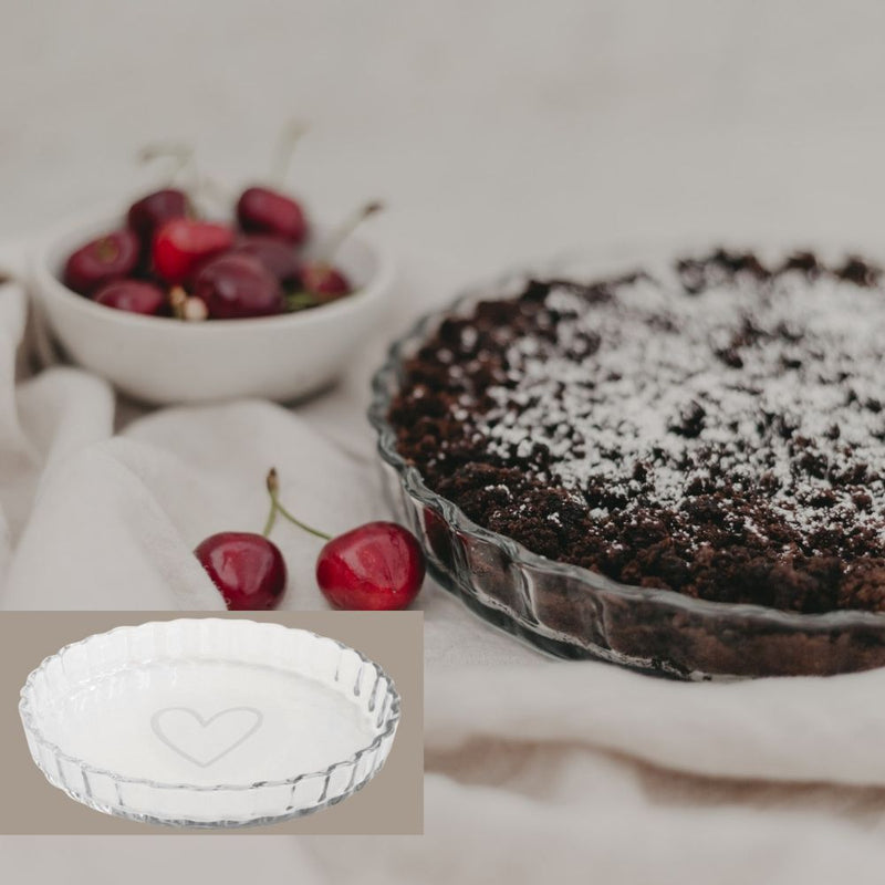 Eulenschnitt Tarteform klein Herz
