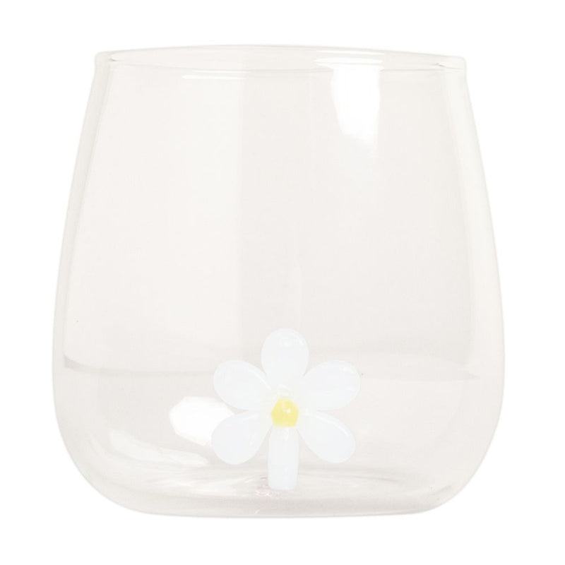 Eulenschnitt Trinkglas Daisyfigur