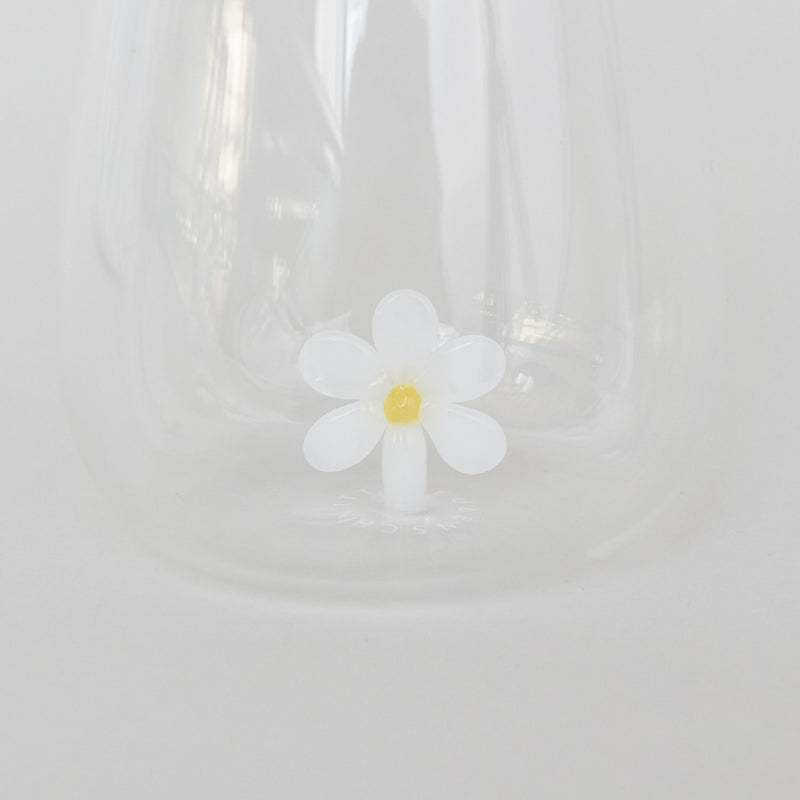 Eulenschnitt Trinkglas Daisyfigur