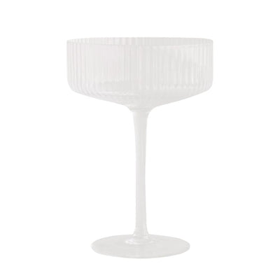 Eulenschnitt Champagnerglas Das Leben ist schön