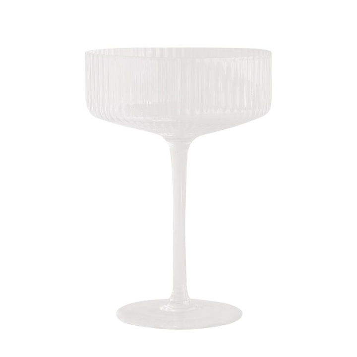 Eulenschnitt Champagnerglas Das Leben ist schön