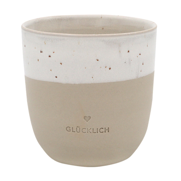 Eulenschnitt Kleiner Becher Glücklich