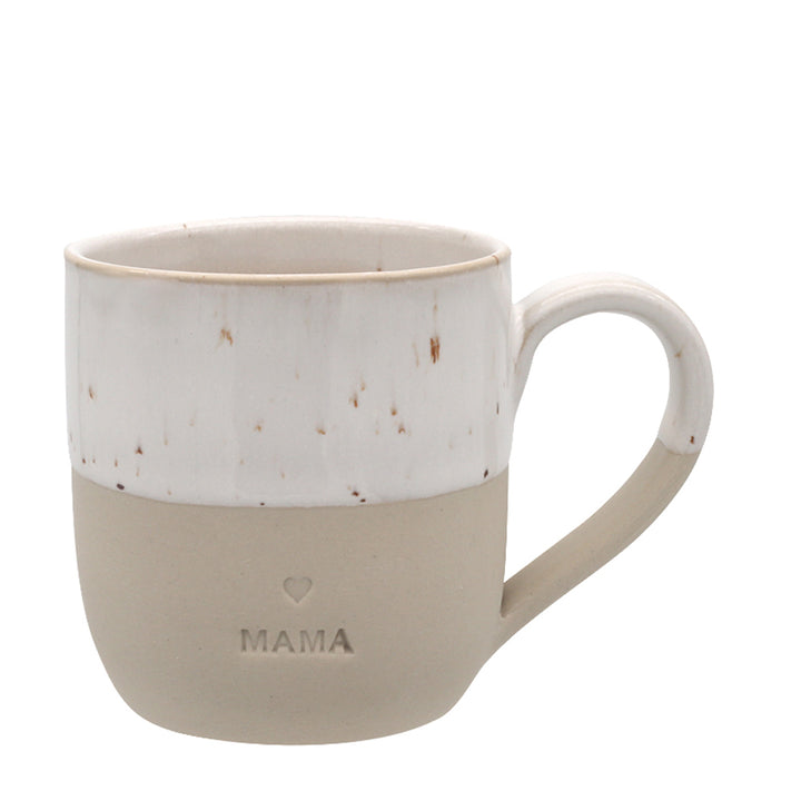 Eulenschnitt Cappuccino-Tasse Mama