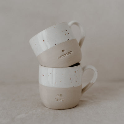 Eulenschnitt Cappuccino-Tasse Me Time