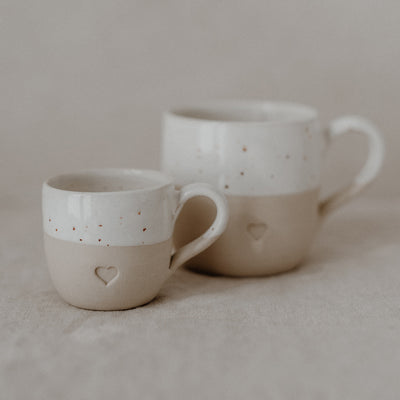 Eulenschnitt Espresso-Tasse Herz