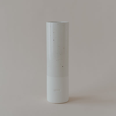 Eulenschnitt Vase Love Mittel
