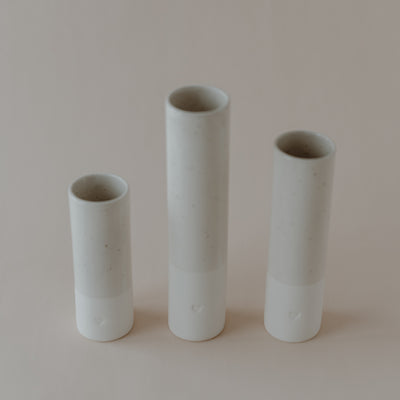 Eulenschnitt Vase Herz Klein