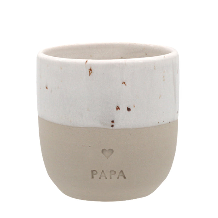 Eulenschnitt Espresso-Becher Papa