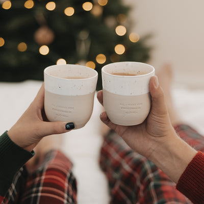 Eulenschnitt Limitierter Becher All i want for christmas