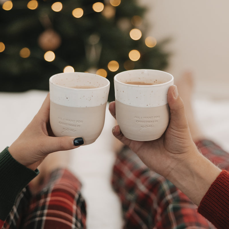 Eulenschnitt Limitierter Becher All i want for christmas