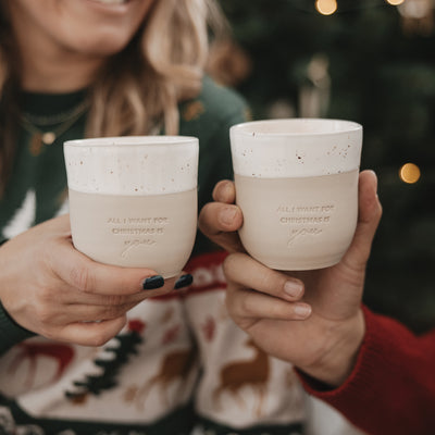 Eulenschnitt Limitierter Becher All i want for christmas