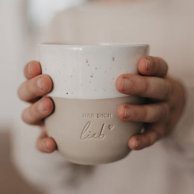 Eulenschnitt Becher Hab dich lieb limitiert