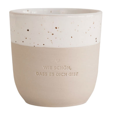 Eulenschnitt Becher Wie schön