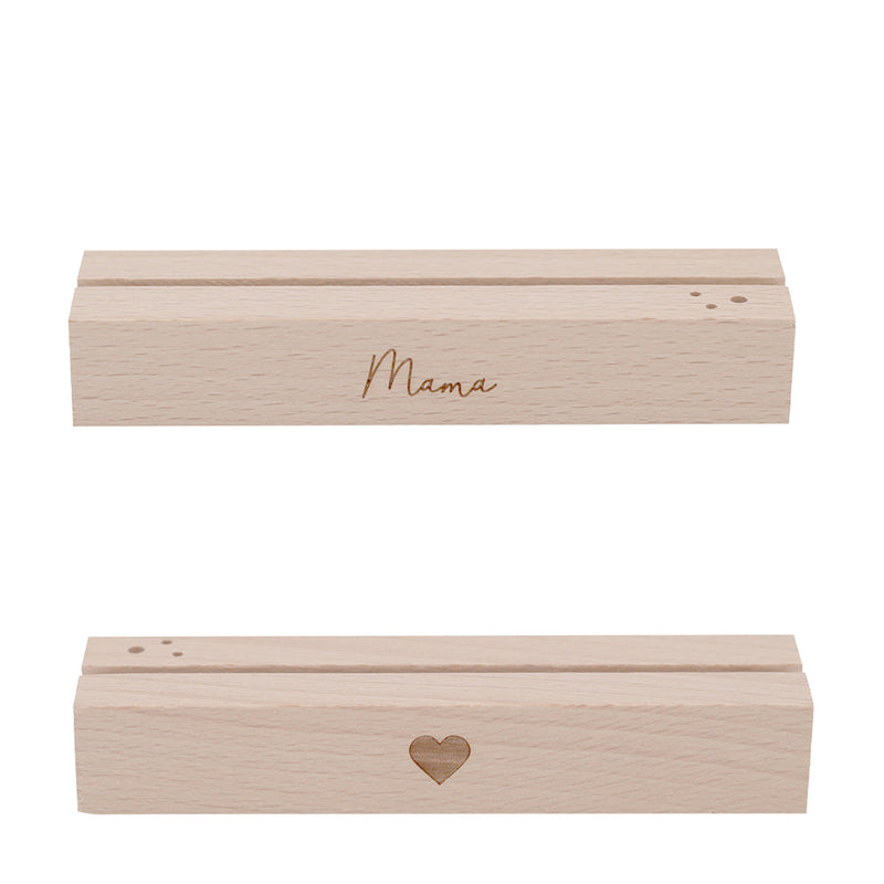 Eulenschnitt Karten- und Trockenblumenständer Mama 2er-Set 12 cm